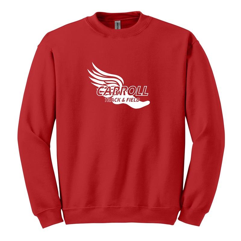 Sudadera unisex de cuello redondo de mezcla pesada Carroll Track