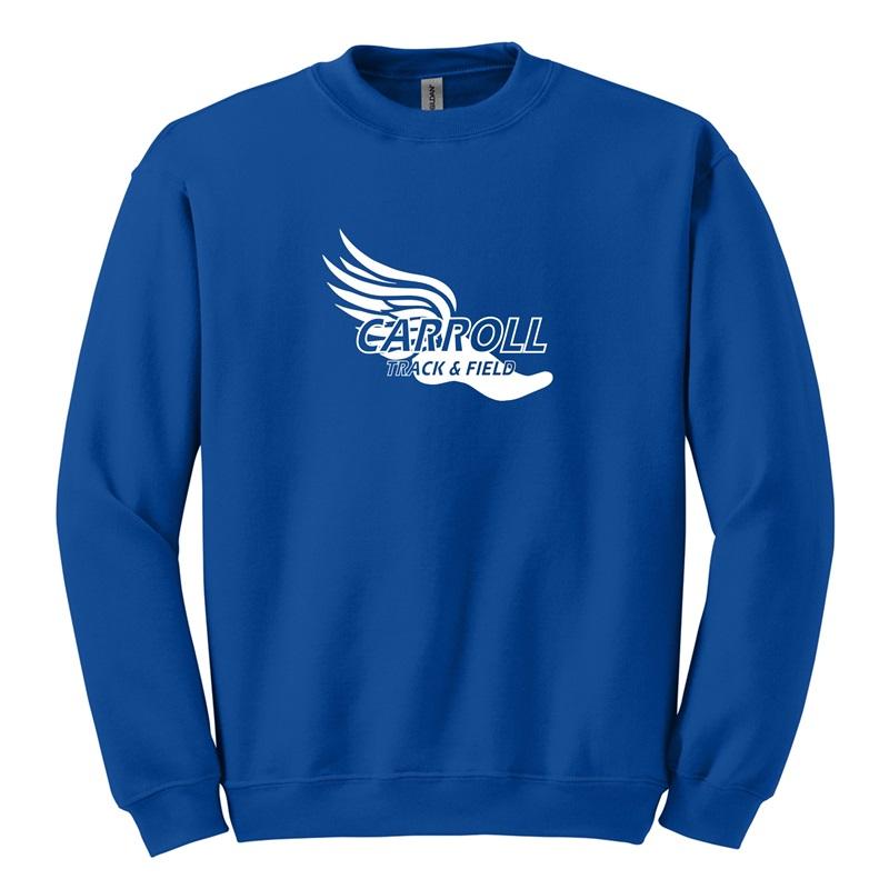 Sudadera unisex de cuello redondo de mezcla pesada Carroll Track