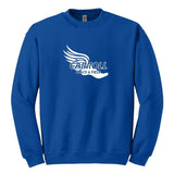 Sudadera unisex de cuello redondo de mezcla pesada Carroll Track