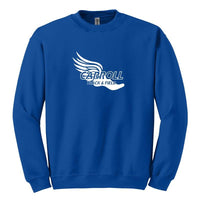 Sudadera unisex de cuello redondo de mezcla pesada Carroll Track