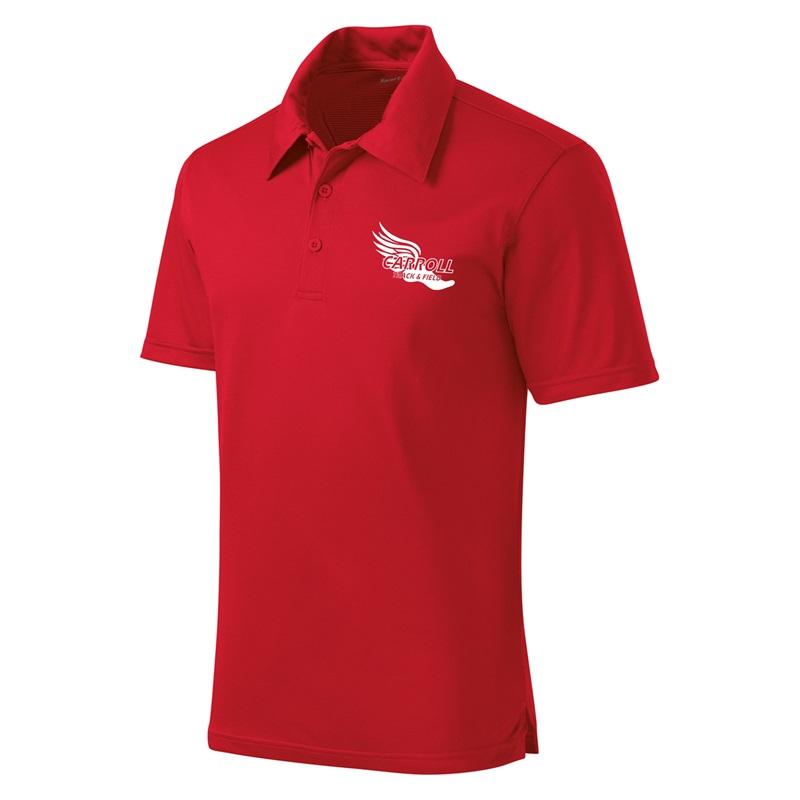 Polo texturizado Carroll Track para hombre