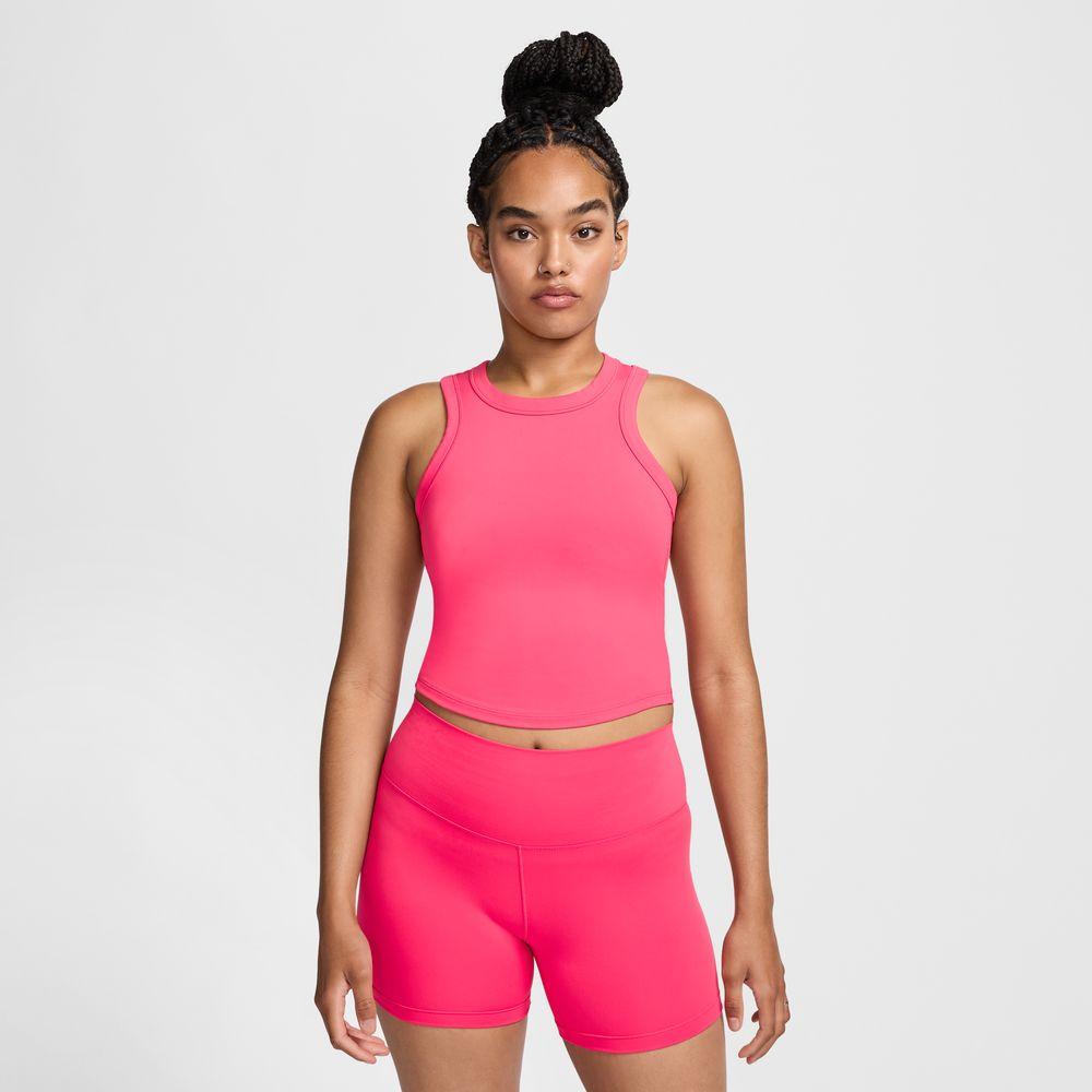 Camiseta de tirantes corta ajustada Nike One para mujer