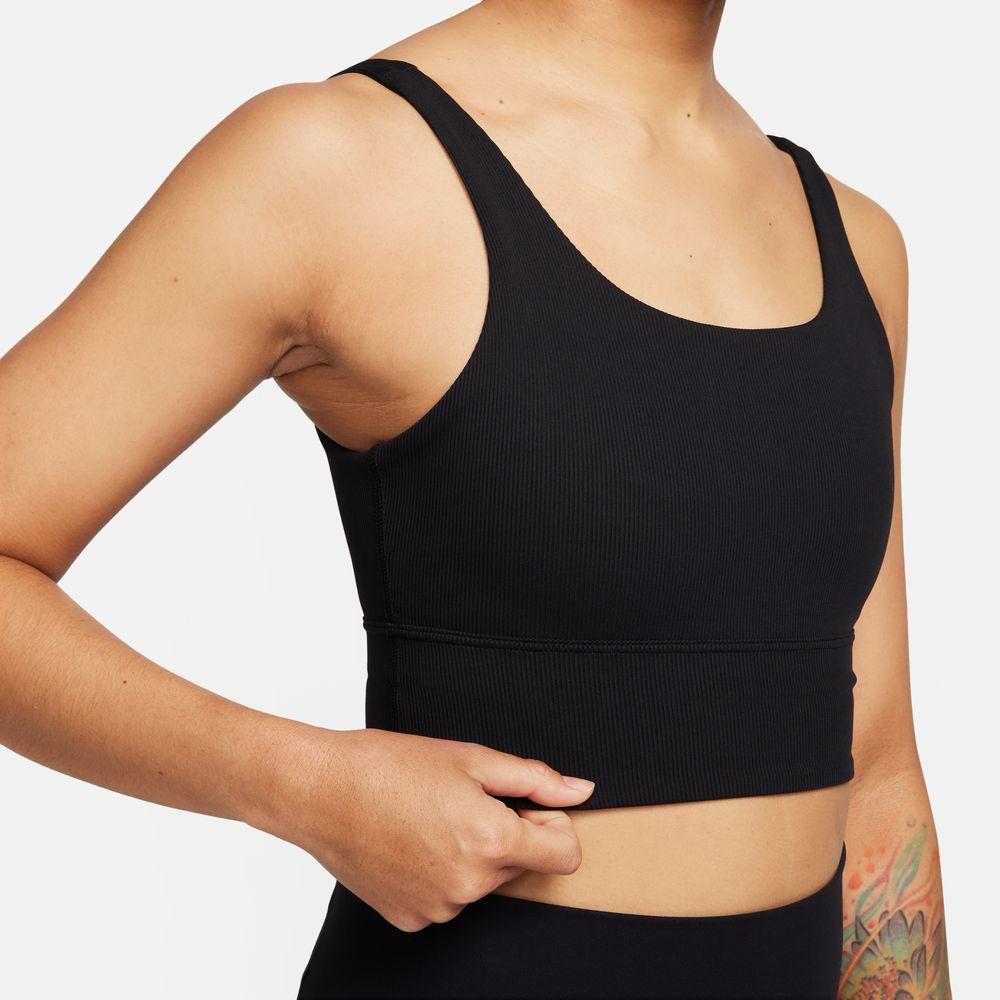 Sujetador deportivo Nike Zenvy Rib para mujer