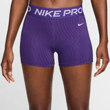 Women's Nike Pro Mid-Rise 3" Printed Shorts