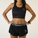 Tops cortos ChicknLegs PWR para mujer