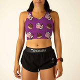 Tops cortos ChicknLegs PWR para mujer