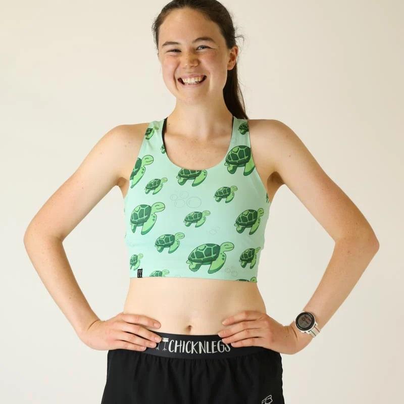 Tops cortos ChicknLegs PWR para mujer