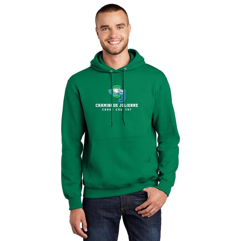 Sudadera con capucha de polar esencial CJXC para hombre
