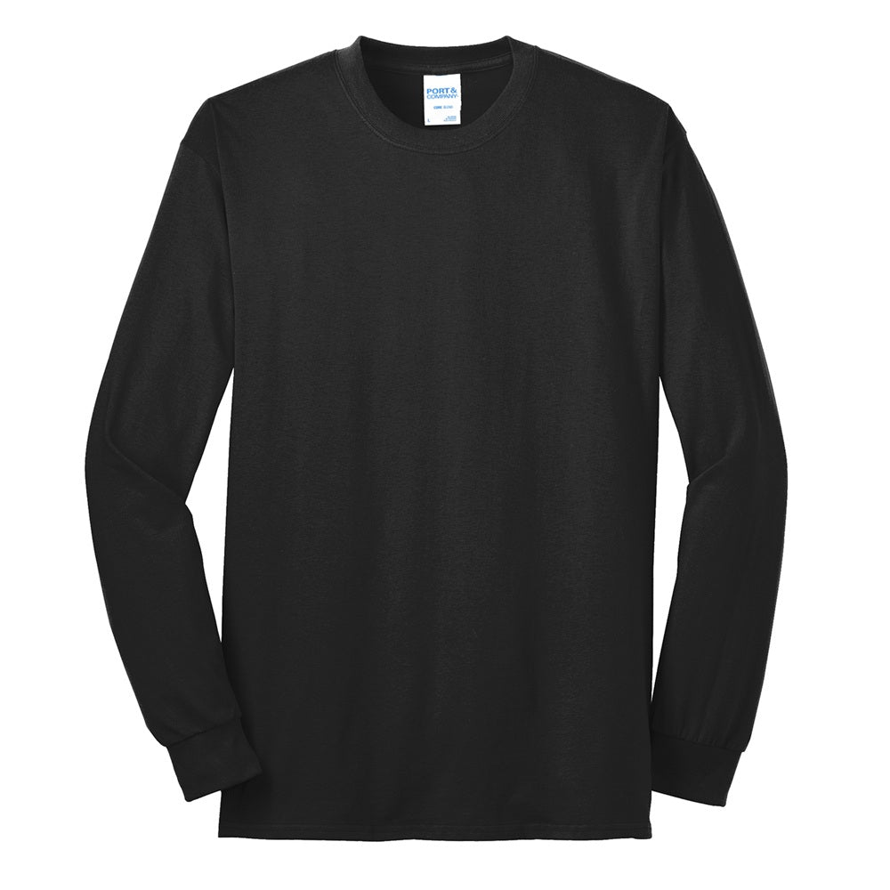 Camiseta de manga larga Core Blend de Port & Company para hombre