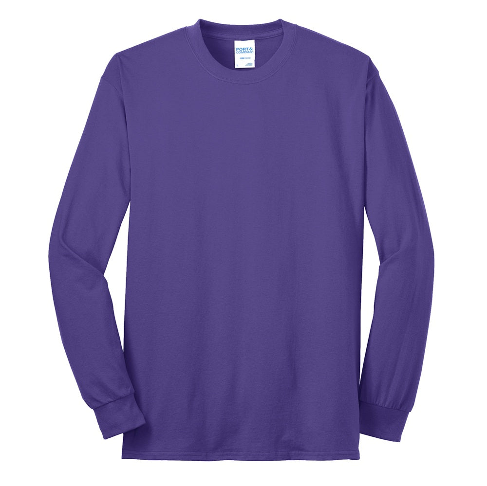 Camiseta de manga larga Core Blend de Port & Company para hombre