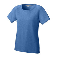 Women's Sport-Tek PosiCharge Tri-Blend Wicking Scoop Neck Raglan Tee