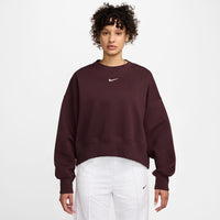 Sudadera de cuello redondo de polar Nike Sportswear Phoenix para mujer
