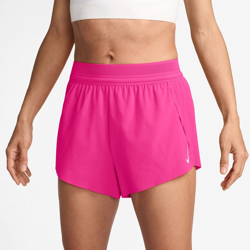 Pantalones cortos Nike AeroSwift de tiro medio de 7,6 cm para mujer