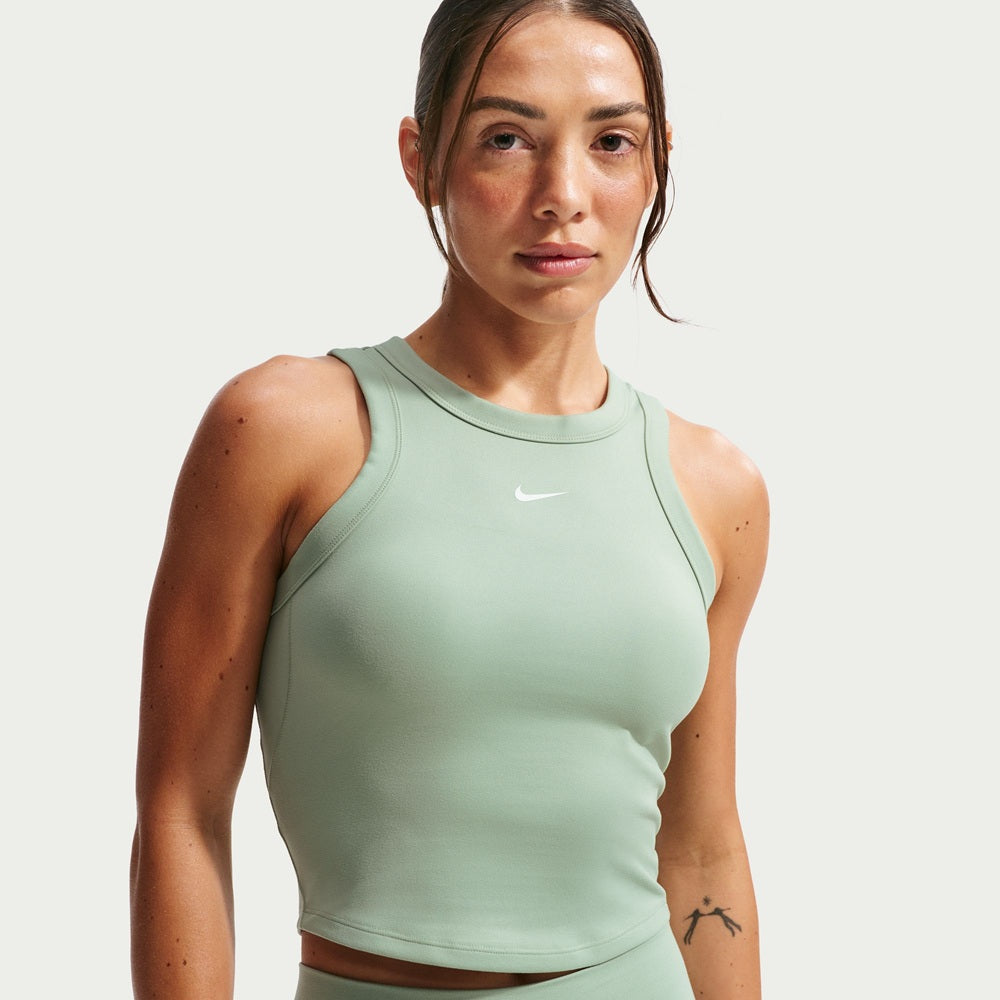 Women's Nike One Fitted Cropped Tank Top