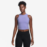 Women's Nike One Fitted Cropped Tank Top