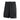 Black Nike shorts on a white background