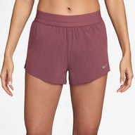 Pantalones cortos de running Nike Swift de tiro medio de 2,5" para mujer