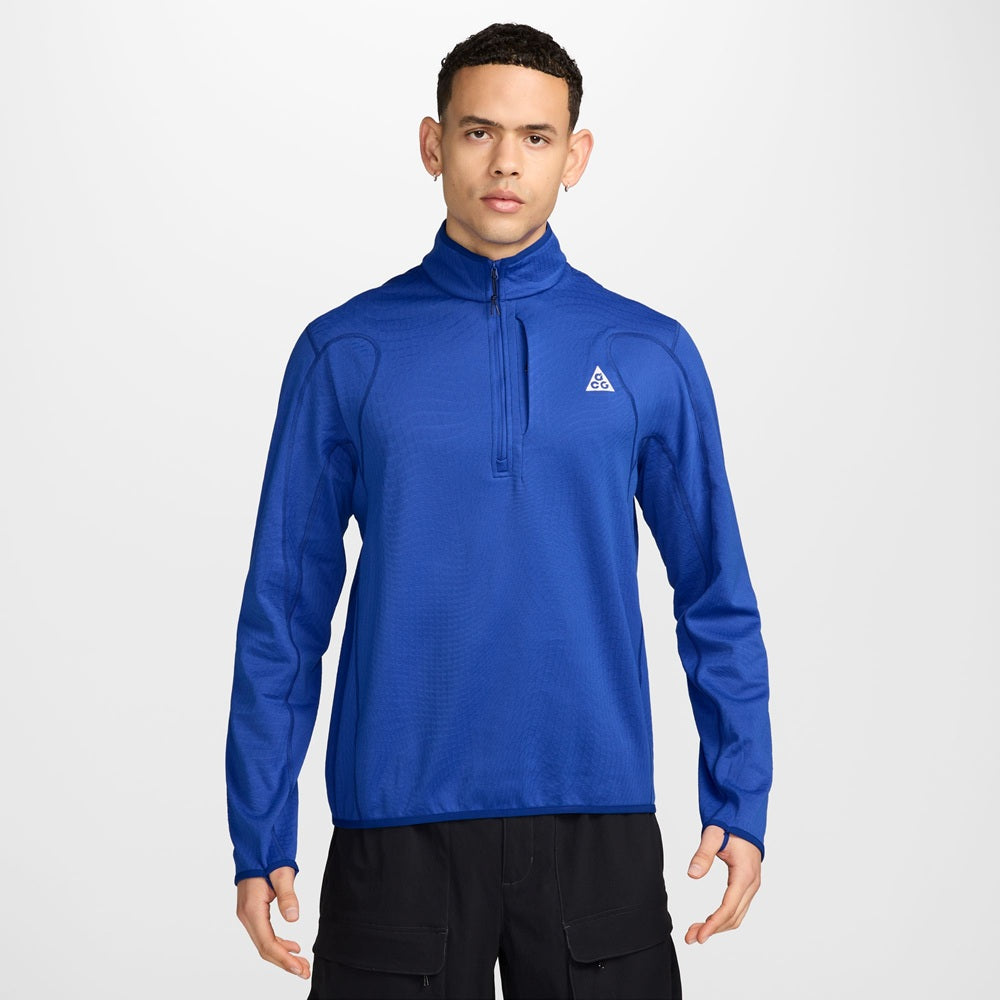 Men's Nike ACG Wolf Grid Therma-Fit 1/2 Zip Hiking Top