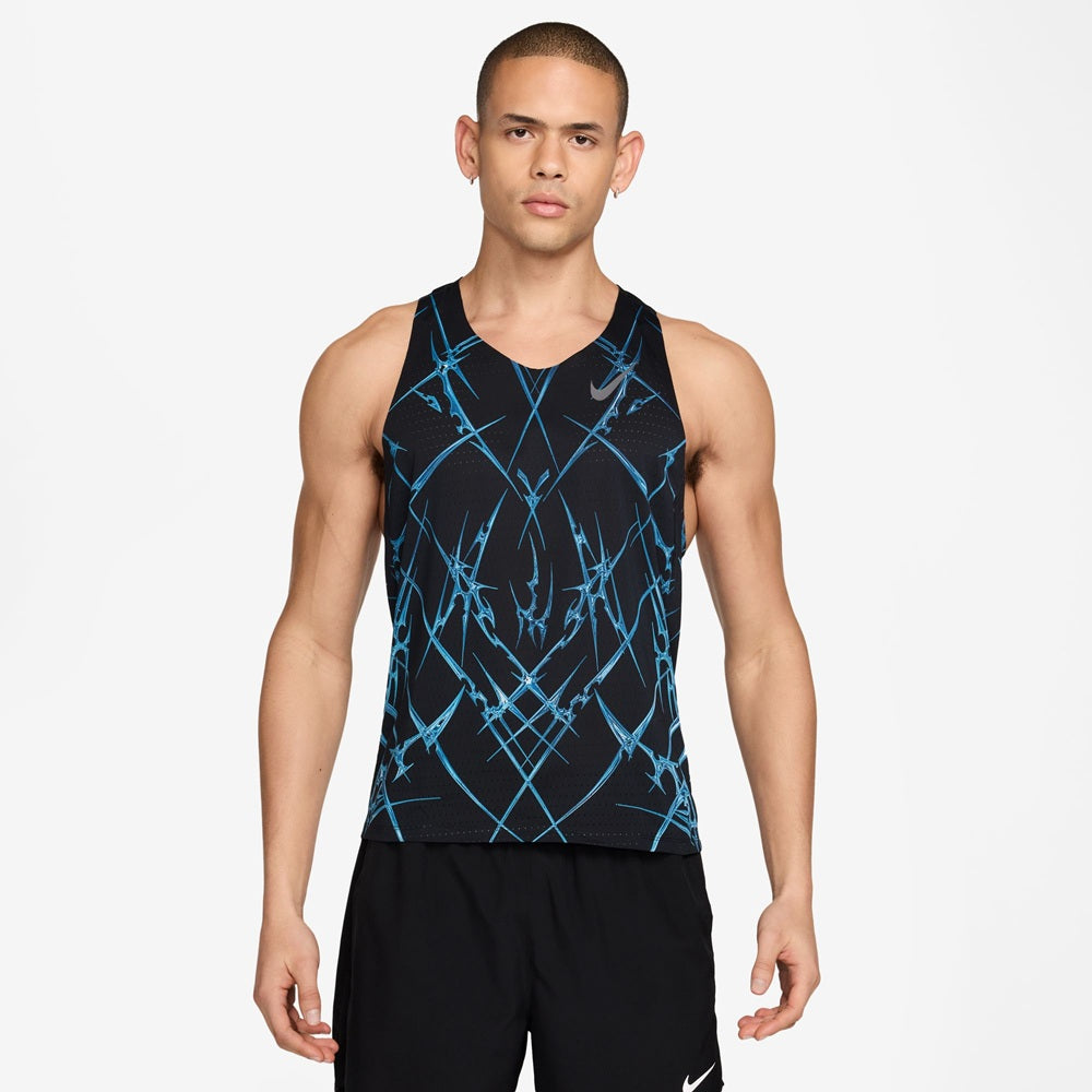 Men's Nike AeroSwift Printed Running Singlet