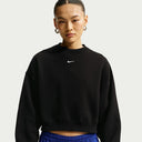 Women's Nike Studio Fleece Oversized Cropped Crew
