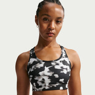 Women's Nike Swoosh Medium Support Bra Printed