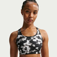 Women's Nike Swoosh Medium Support Bra Printed