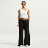 Women's Nike Studio Fleece Mid-Rise Wide Leg Pant