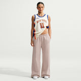 Women's Nike Studio Fleece Mid-Rise Wide Leg Pant
