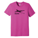 Men's Tri-Blend Short Sleeve Tee Air Force Marathon 2025