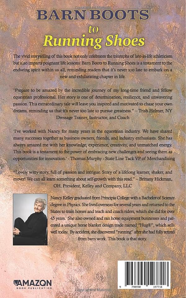 Barn Boots to Running Shoes by Nancy D. Kelly