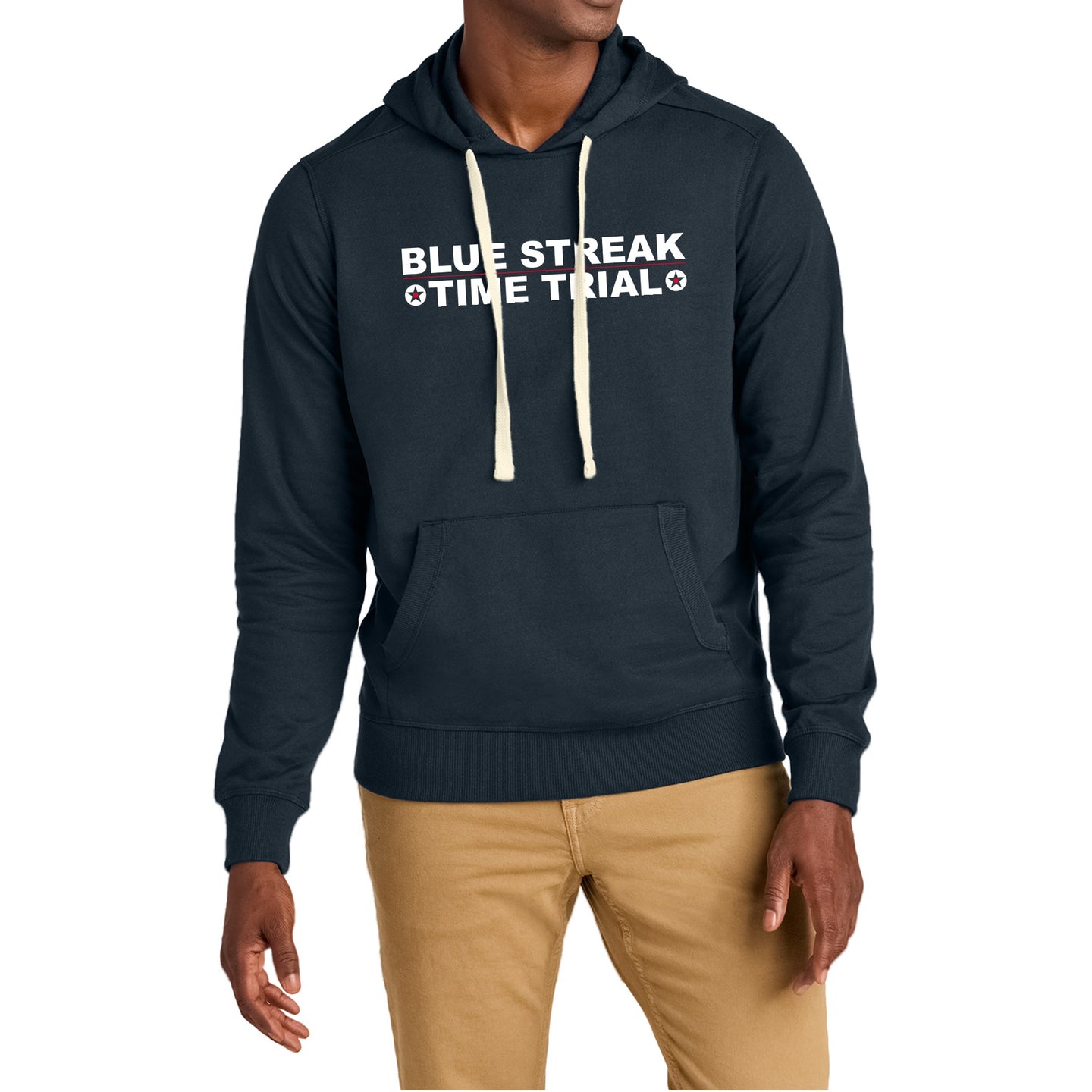 Unisex Re-Fleece Hoodie Blue Streak Time Trial