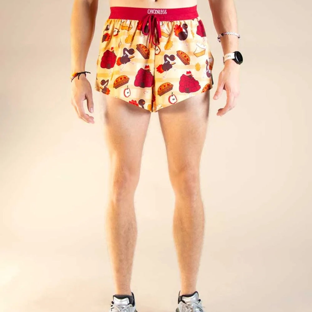 Pantalones cortos con abertura de 2" ChicknLegs para hombre