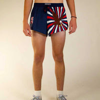 Pantalones cortos con abertura de 2" ChicknLegs para hombre