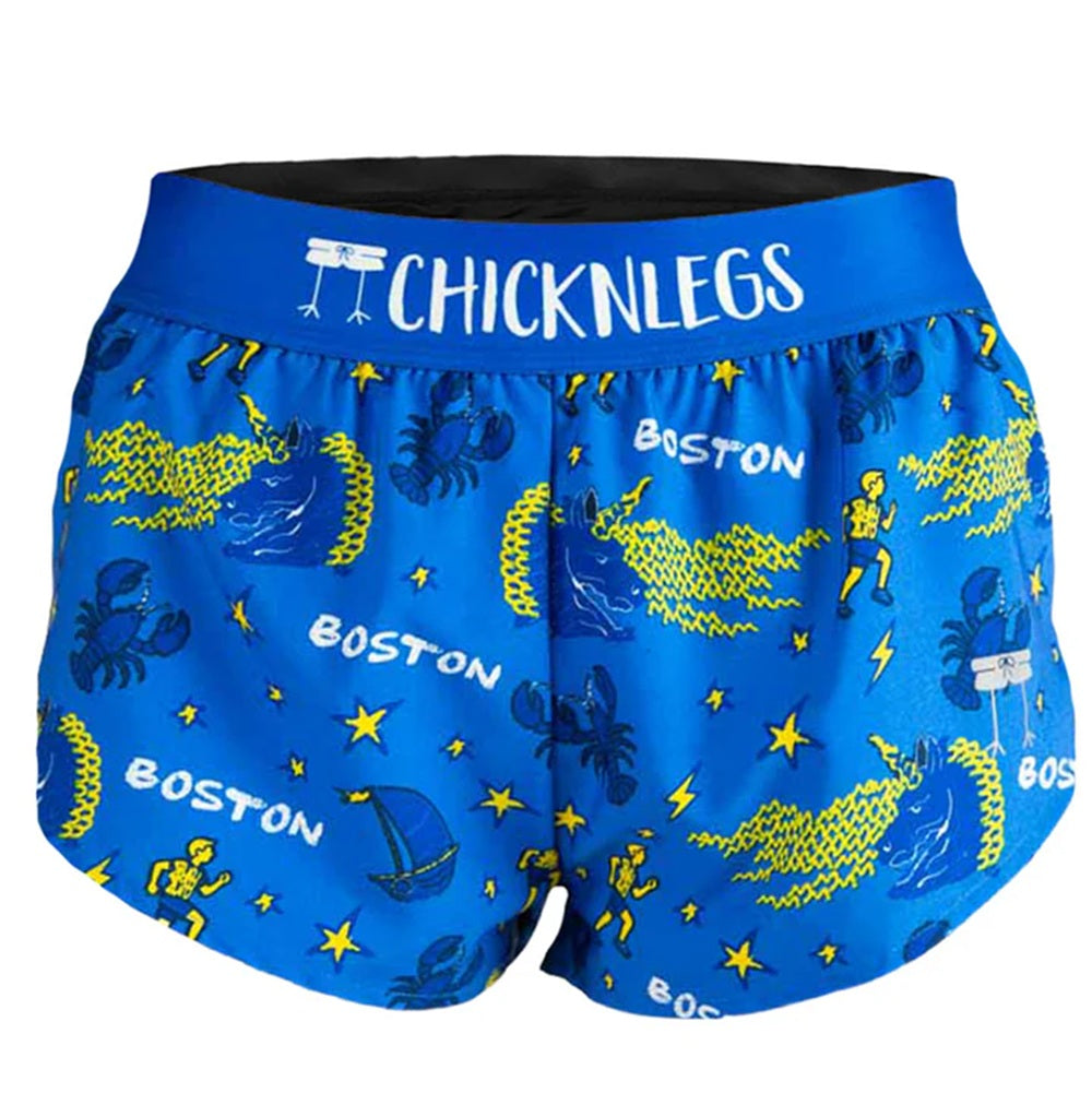 Pantalones cortos ChicknLegs de 1,5" con abertura para mujer