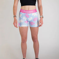 Pantalones cortos de compresión ChicknLegs de 3" para mujer