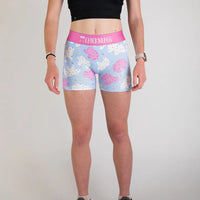 Pantalones cortos de compresión ChicknLegs de 3" para mujer