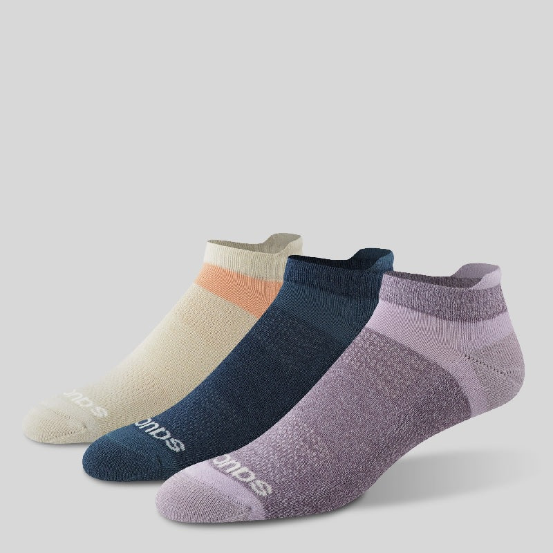 Calcetines Saucony Inferno Cushion No Show Tab (paquete de 3)