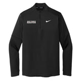 Black long-sleeve shirt with 'Air Force Marathon' text and Nike logo on a white background