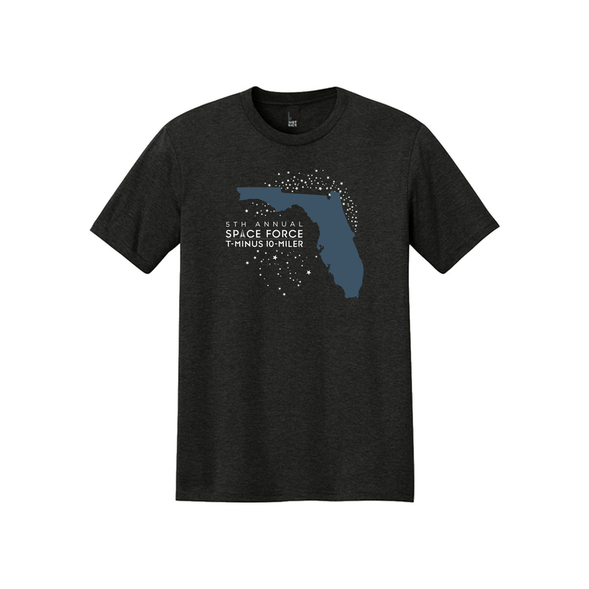 Unisex Perfect Tri Space Force T-Minus 10-Miler Florida Stars Tee
