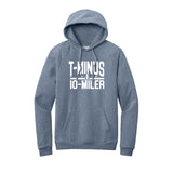 Unisex Cloud Fleece Space Force T-Minus 10-Miler T-Minus Hooded Pullover