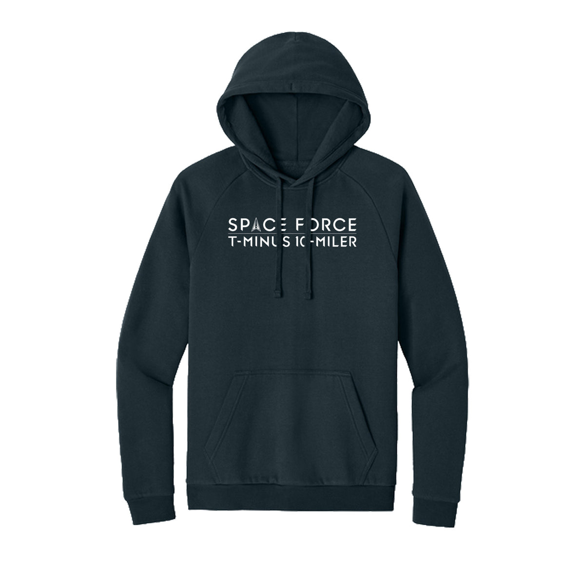 Unisex Cloud Fleece Space Force T-Minus 10-Miler Hooded Pullover