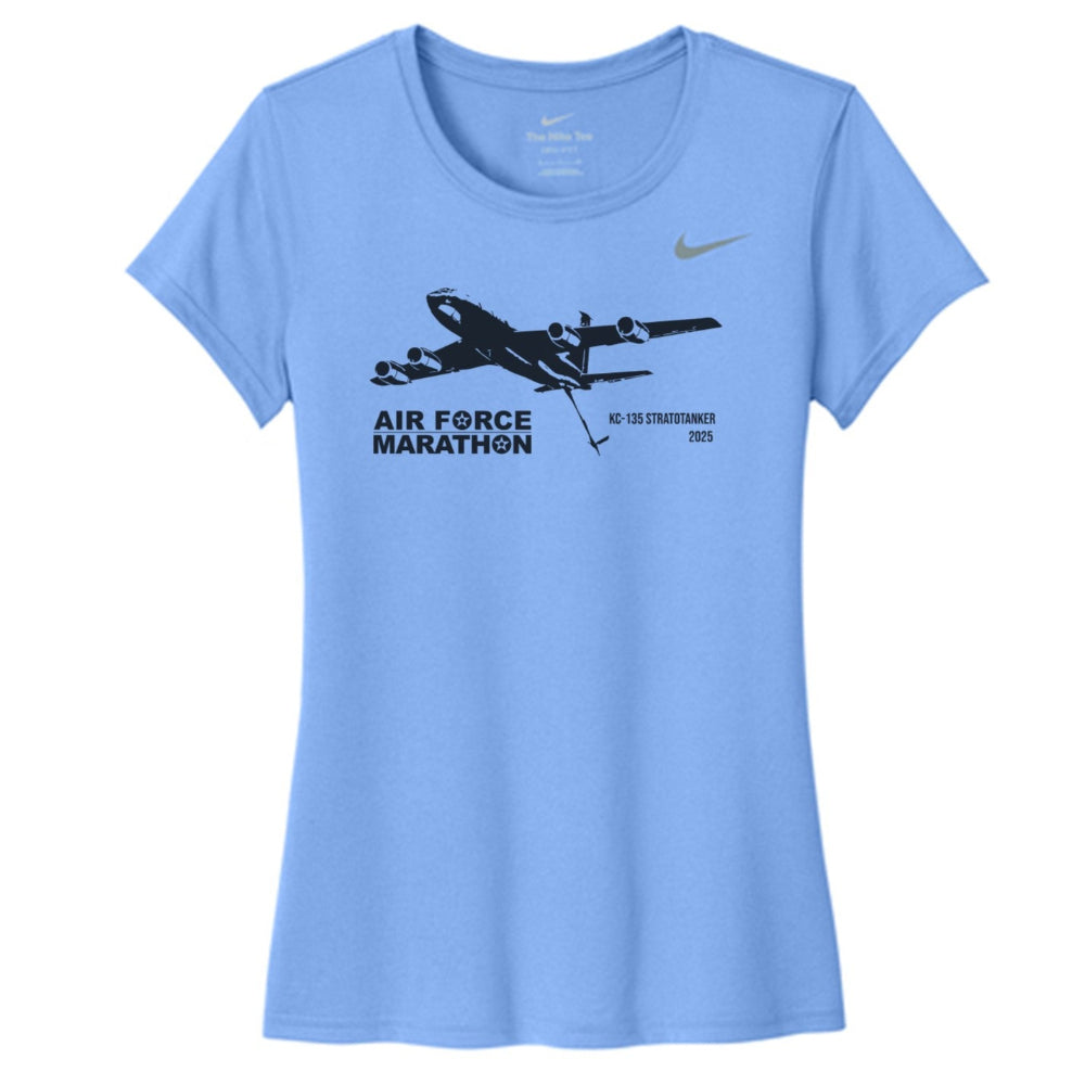 Women's Nike Legend Short Sleeve Tee Air Force Marathon 2025