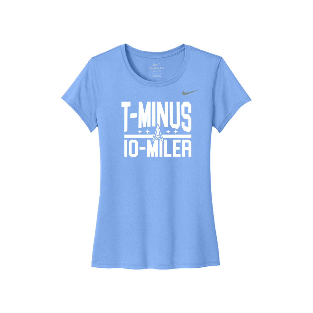 Women's Nike Legend Short-Sleeve Space Force T-Minus 10-Miler T-Minus Tee