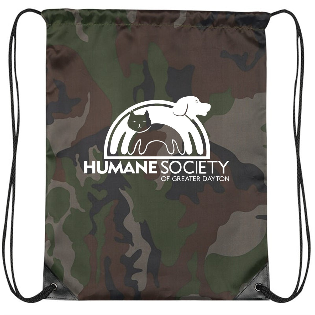 Furry Skurry Polyester Drawstring Bag