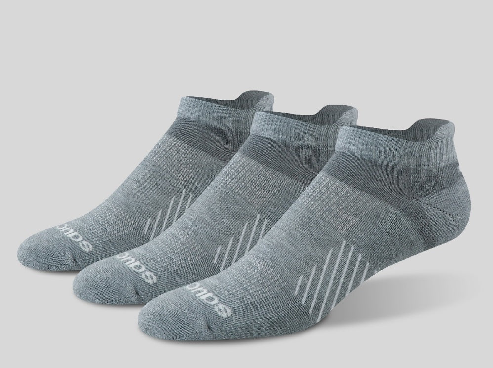 Calcetines Saucony Inferno Cushion No Show Tab (paquete de 3)