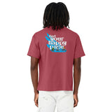 Unisex 6oz Heavyweight Find Your Happy Pace Tee