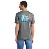 Unisex Perfect Tri Find Your Happy Pace Tee