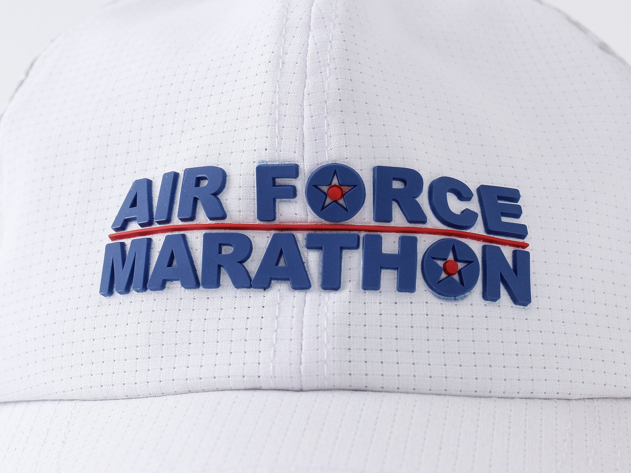 Classic 6 Panel Running Hat Air Force Marathon