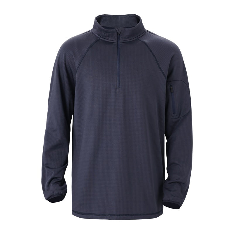 Men's Runners Plus Waffle Quarter Zip
