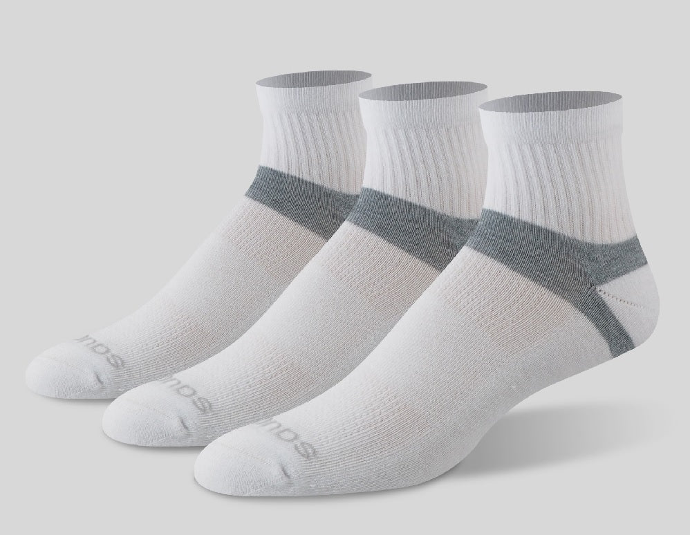 Calcetines Saucony Inferno Cushion Quarter (paquete de 3)